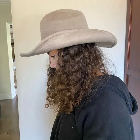 Anthropologie x Wyeth Modern Rancher Taupe One Size display picture 1